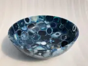 Blue Agate Sink | Stone Wash Basin | Corner Sink | Vessel Sink Kitchen Decor