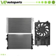 Cooling Fan and Radiator and AC Condenser Kit For 2016 2017-18 Chevrolet Malibu (for: Chevrolet)