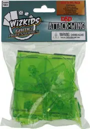 Dungeons & Dragons Attack Wing Base & Pegs Set (Green)