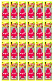24x Strawberry Scent Magic Tree Little Trees Car Home Air Freshener Freshner