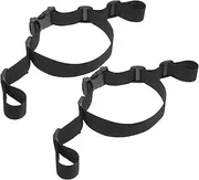 SECFOU 2 pcs Adjustable High Chair Replacement Straps Safe and Comfortable Harness for Stroller Secure Fastening for Feeding and Safety