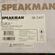 Speakman SB-2401 Kubos 1.2 GPM 1 Hole Bathroom Faucet - Chrome
