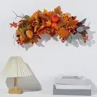 Fall Garland Maple Leaf Garland Dinner Harvest Decor Garland Wall Hanging Fall