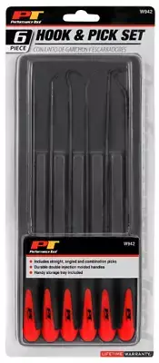 Performance Tool W942 6-Piece Hook and Pick Set (261-0558)