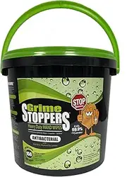 Grime STOPPERS Heavy Duty Hand Wipes w/Micro-Power Beads-NOT YOUR ORDINARY HAND WIPES | 150 Wipes/Bucket
