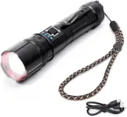 Rechargeable Flashlights High Lumens, Tactical Flash Light Portable, 160000