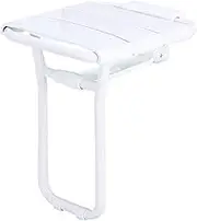 FFSPIIO Wall Mount Folding Bathroom Stool, for Adults Elderly Disabled Shower Seat Fold Up Changing Shoes Stool Bath Chair Shower Chair