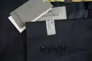 Canali 1934 CURRENT Navy Striped 100% Wool 2 Pc Suit Jacket Pants 38S BRAND NEW