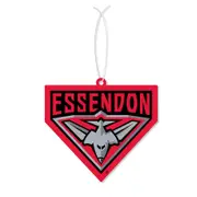 Essendon Bombers AFL Aussie Rules Scented Slim Air Freshener with Elastic Hanger