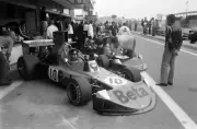 Vittorio Brambilla March 741 Ford and Hans Joachim Stuck March 741- Old Photo