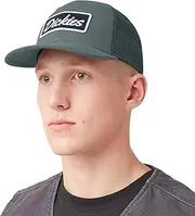 [Dickies] Men's Patch Logo Trucker Lincoln Green (LN) Snapback Hat
