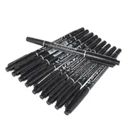 10Pcs Doubleheaded Tattoo Skin Marker Pen Tattooing Piercing Marking Pen for Permanent Tattoo Tool