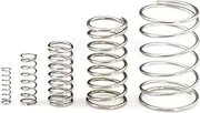 Compression Spring 5PCS 305mm 304 Stainless Steel Spring Small Compression Pressure Springs 1.4mm Compression Spring Length 10mm-50mm, Sturdy Multipurpose