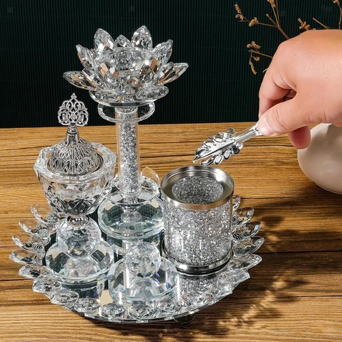 Incense Burner Set Incense Holder Middle Eastern Housewarming Gift Diffuser