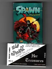 SPAWN Playing Cards Full 52 Card Poker Deck & 2 Jokers Todd McFarlaneFactory Sld
