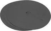 uxcell Tree Mulch Ring 28.3" Nonwoven Tree Protector Mat Plant Cover for Weed Control Round Weed Barrier Black 3 Pack
