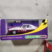 Scalextric 1/32 Slot Car Chevrolet Camaro No.78 New