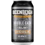 Beenleigh Double Cask Rum & Cola Can 375mL