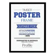 Profile Poster A1 Frame - Black