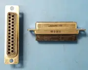 (4PCS) D-SUB HOUSING, RRB-25S, AMPHENOL, 25WAY,AMP