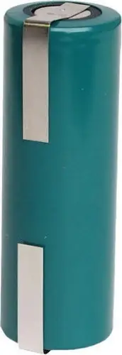 Short AA Rechargeable 1.2V 1600mAh Ni-MH with Solder Tags