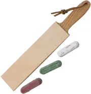 Garos Goods Strop New Paddle Strop 2in w/Compound GG2DSLSCOMP