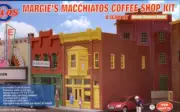 Atlas 66910 ""Margie’s Macchiatos" Coffee Shop Kit O Scale