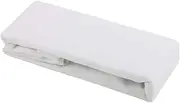 Junior Joy Cot Flannelette Sheets, for Baby and Toddler, 100% Cotton, Soft and Breathable, Oeko-Tex Standard 100, 150cm x 100cm - White