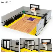 Basketball Court Model Building Blocks Unique Set
