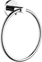 FCFZBTBNM Wall-Mounted Tower Ring Stainless Steel Round Towel Rack Bathroom Kitchen Storage Rack Room Scarf Storage Towel Ring