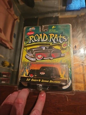 Jada Toys Road Rats 39' Black Chevy Sedan Delivery Van - 2002