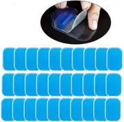 Pack Of 60 Ems Gel Pad, Gels Pad For Ems Trainer Abdominal Trainer Electrical Muscle Stimulation, Abs Trainer Replacement Gel Sheet Replacement Pad, E