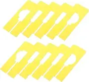 OATIPHO Closet Separator 10pcs Wardrobe Dividers Dustproof Clothing Dividers Rectangular Organiser Gray for Home Storage