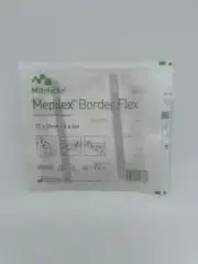 Mepilex Border Flex Silicone Foam Dressing 6 x 6" Square. Lot of 3. exp 2024