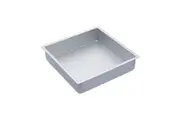 Mastercraft Anodised 30.5cm Square Deep Cake Pan Non-Stick Baking Tray Silver