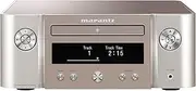 Marantz X - MCR612 HiFi Amplifier, Bluetooth Receiver with CD-Player, DAB+ Radio, Music Streaming, HEOS Multiroom, AirPlay 2, Google Assistant / Siri / Alexa Compatible, 2 TV-inputs - Silver / Gold