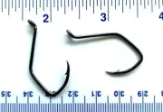 100 Matzuo 141010 Black Sickle Octopus Fish Fishing Hooks size 3/0 - 100 hooks