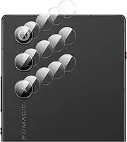 GIOPUEY Ultra Thin Pack of 4 Camera Protection Compatible with Redmagic 10 Air, HD Camera Glass Screen Protector [Scratch-Resistant] Camera Protector