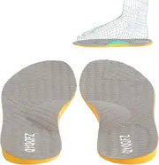 JXKWSY Orthopedic Insoles Supination Corrective Shoe Inserts for Corrective Supination, O/X Type Leg Corrective Arch Support Inserts(Size : 10.8in)