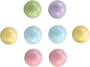 Beatifufu Bath Maker 70g Round Balls by 8 Colors Natural Ingredients for Spa Bath Relaxation Random Color