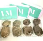 Human Hair Clip In Extensions New Boxd Highlighted Brown Blond 18” LOCKS & MANE
