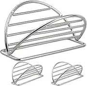 Kichvoe 3Pcs Taco Stand Taco Wire Holder Taco Serving Tray Taco Serving Platter Purrito Taco Rack Holder Taco Holders Taco Holder Stand Food Store Supplies Desktop Mexico Stainless Steel