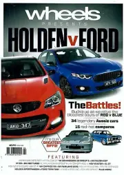 WHEELS Special Issue 2021 Holden V Ford