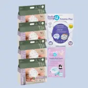 Tooshies Eco Nappy Pants, Size 4 Toddler, 128 Count + Babyu Potette plus 2-In...