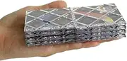 Elloapic LingAo 8 Panels 3 Rings Magic Folding Puzzle Cube Twisty Black