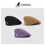 英國正品🦘KANGOL 袋鼠帽 網眼 潮流小偷帽 黑色 紅色 紫色袋鼠 畫家帽 無帽簷 報童帽 針織 帽子