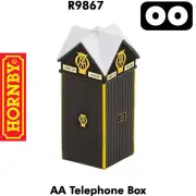 Hornby AA Telephone Box Kiosk 1:76 OO resin model railway HORNBY Skaledale R9867