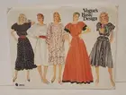 Vogue Basic Design 2933 peasant pattern dress loose fitting skirt blouse sz 12