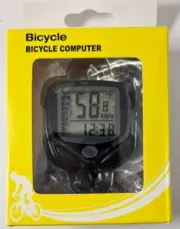 USA NEW Wireless LCD Bike Bicycle Computer Odometer Speedometer Black