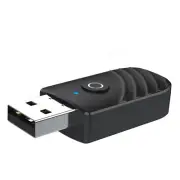 Wireless USB Bluetooth 5.0 Audio Transmitter Receiver AUX Adapter For PC TV Car